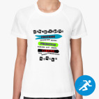 Женская спортивная футболка