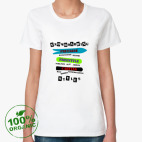 Женская футболка органик