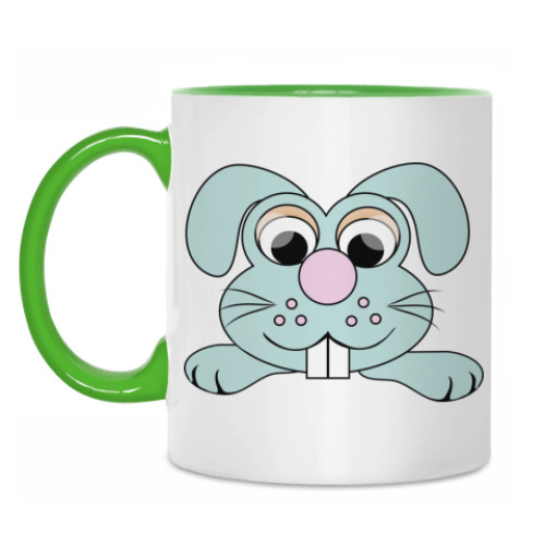 Кружка с принтом Зая