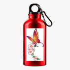 Металлическая бутылка 400 мл UV-DTF