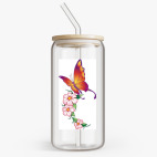 Банка с бамбуковой крышкой