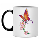 Кружка двухцветная