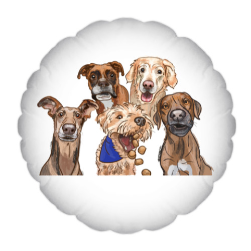 Подушка Пёс