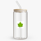 Банка с бамбуковой крышкой