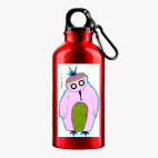 Металлическая бутылка 400 мл UV-DTF