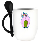 Кружка с ложкой