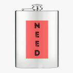 Фляжка стальная