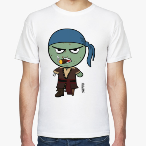 Футболка с принтом Cap Green