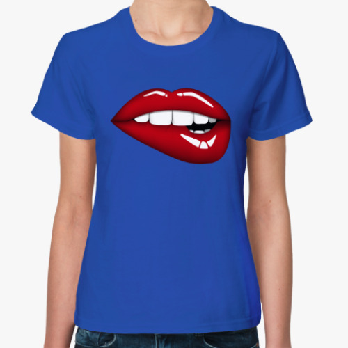 Женская футболка Red Lips