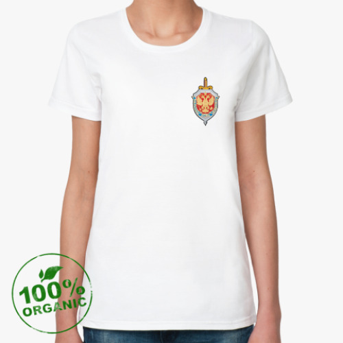 Женская футболка из органик-хлопка ФСБ России