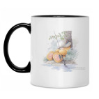 Кружка двухцветная