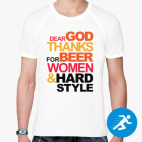 Мужская спортивная футболка