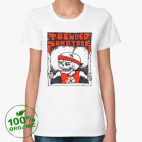 Женская футболка органик