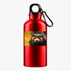 Металлическая бутылка 400 мл UV-DTF