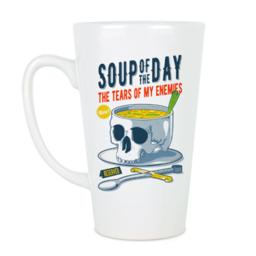 Чашка Латте Меню победителя - суп дня