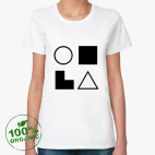 Женская футболка органик
