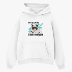 Толстовка худи оверсайз