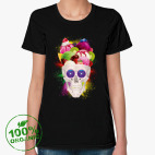 Женская футболка органик