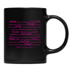 Кружка цветная UV-DTF