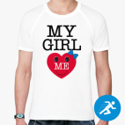 Мужская спортивная футболка