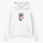 Толстовка худи оверсайз