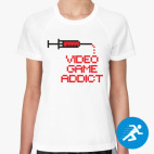 Женская спортивная футболка