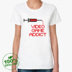 Женская футболка органик