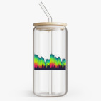 Банка с бамбуковой крышкой