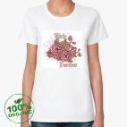 Женская футболка органик