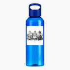 Прозрачная спортивная бутылка