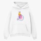 Толстовка худи оверсайз