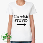 Женская футболка органик