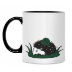 Кружка двухцветная