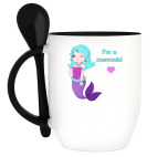 Кружка с ложкой