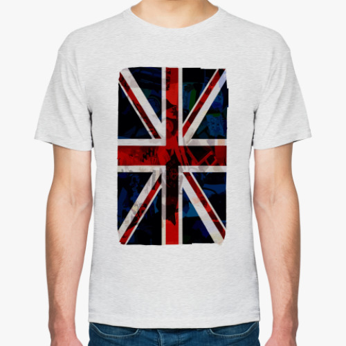 Футболка с принтом British flag