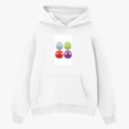 Толстовка худи оверсайз