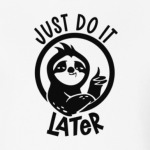 Ленивец прокрастинатор