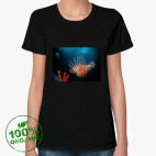 Женская футболка органик