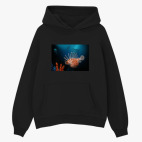 Толстовка худи оверсайз