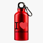 Металлическая бутылка 400 мл UV-DTF