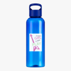 Прозрачная спортивная бутылка