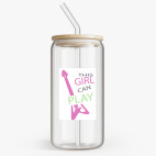 Банка с бамбуковой крышкой