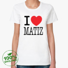 Женская футболка органик