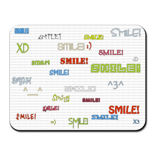 Коврик для мыши smile