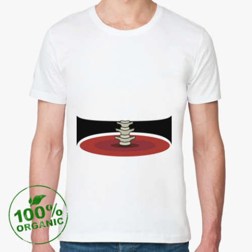 Футболка из органик-хлопка с принтом Талия