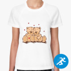 Женская спортивная футболка