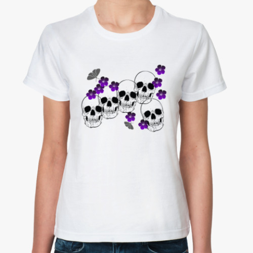 Классическая футболка с принтом а-ля Хаус