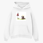 Толстовка худи оверсайз