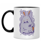 Кружка двухцветная