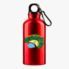 Металлическая бутылка 400 мл UV-DTF